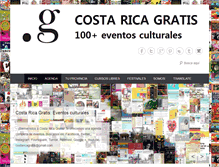 Tablet Screenshot of costaricagratis.com